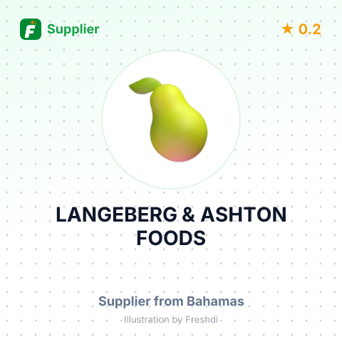 LANGEBERG & ASHTON FOODS – summary card, no photo uploaded yet