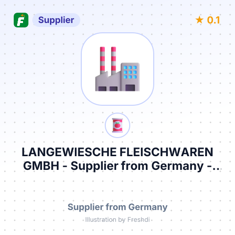 LANGEWIESCHE FLEISCHWAREN GMBH – summary card, no photo uploaded yet