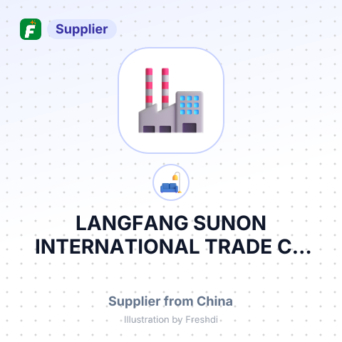 LANGFANG SUNON INTERNATIONAL TRADE CO LTD – summary card, no photo uploaded yet