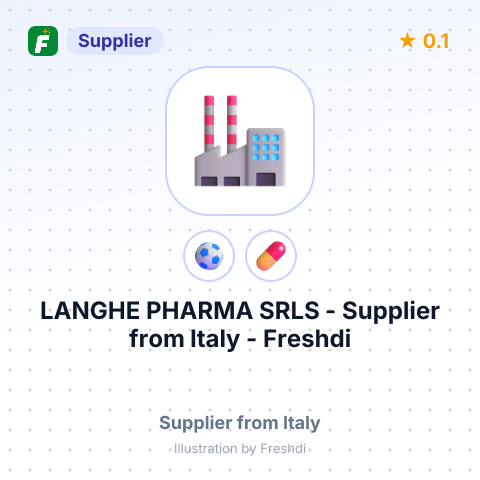 LANGHE PHARMA SRLS – summary card, no photo uploaded yet