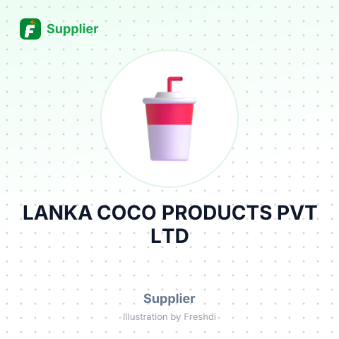 LANKA COCO PRODUCTS PVT LTD – summary card, no photo uploaded yet