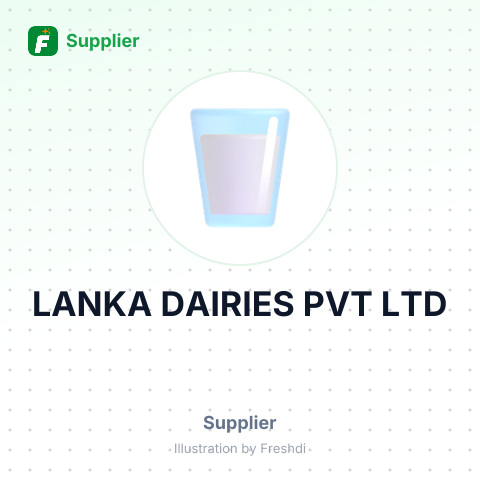 LANKA DAIRIES PVT LTD – summary card, no photo uploaded yet