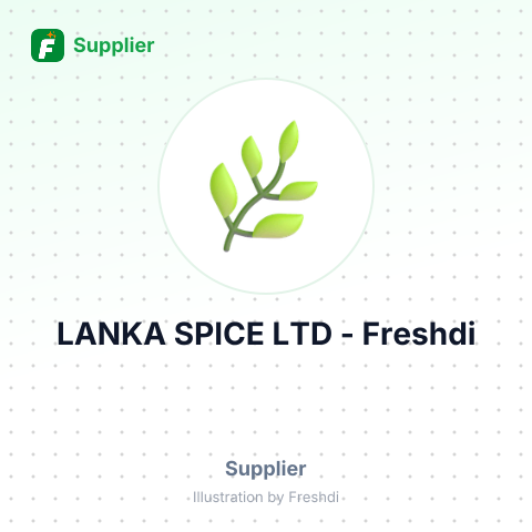 LANKA SPICE LTD – summary card, no photo uploaded yet