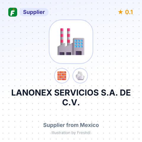 LANONEX SERVICIOS S.A. DE C.V. – summary card, no photo uploaded yet