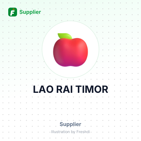 LAO RAI TIMOR – summary card, no photo uploaded yet