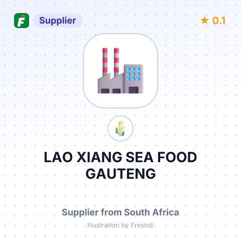 LAO XIANG SEA FOOD,GAUTENG – summary card, no photo uploaded yet