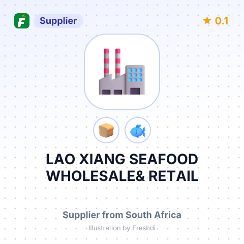 LAO XIANG SEAFOOD WHOLESALE& RETAIL – summary card, no photo uploaded yet