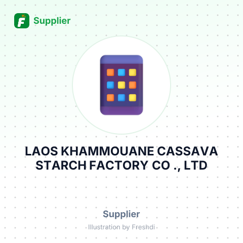 LAOS KHAMMOUANE CASSAVA STARCH FACTORY CO ., LTD – summary card, no photo uploaded yet