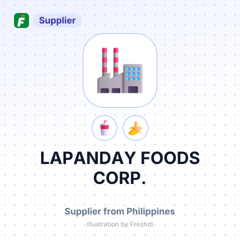 LAPANDAY FOODS CORP. – summary card, no photo uploaded yet