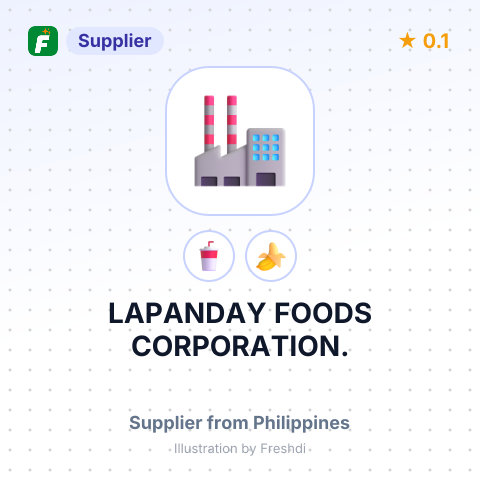 LAPANDAY FOODS CORPORATION. – summary card, no photo uploaded yet