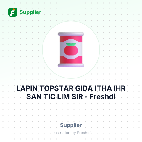 LAPIN TOPSTAR GIDA ITHA IHR SAN TIC LIM SIR – summary card, no photo uploaded yet