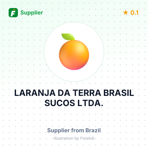LARANJA DA TERRA BRASIL SUCOS LTDA. – summary card, no photo uploaded yet