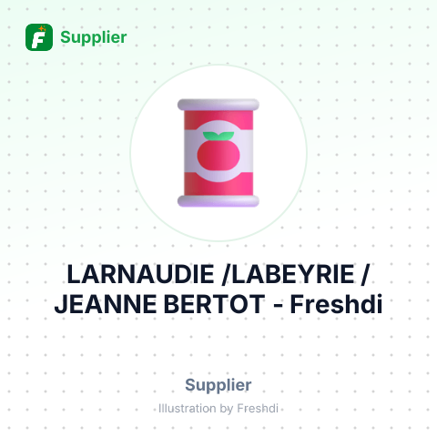LARNAUDIE /LABEYRIE /JEANNE BERTOT – summary card, no photo uploaded yet