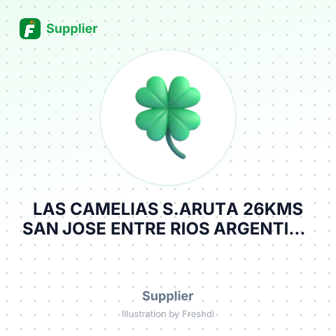 LAS CAMELIAS S.ARUTA 26KMS SAN JOSE ENTRE RIOS ARGENTINA – summary card, no photo uploaded yet