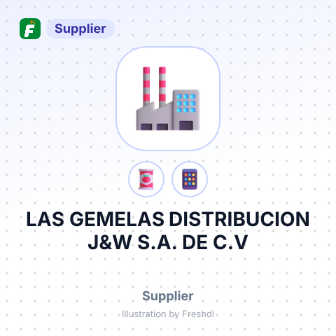 LAS GEMELAS DISTRIBUCION J&W S.A. DE C.V – summary card, no photo uploaded yet