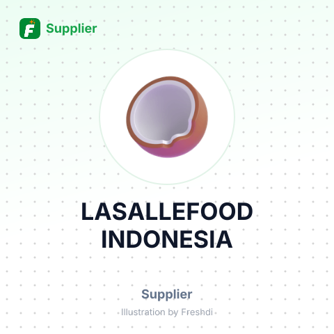 LASALLEFOOD INDONESIA – summary card, no photo uploaded yet
