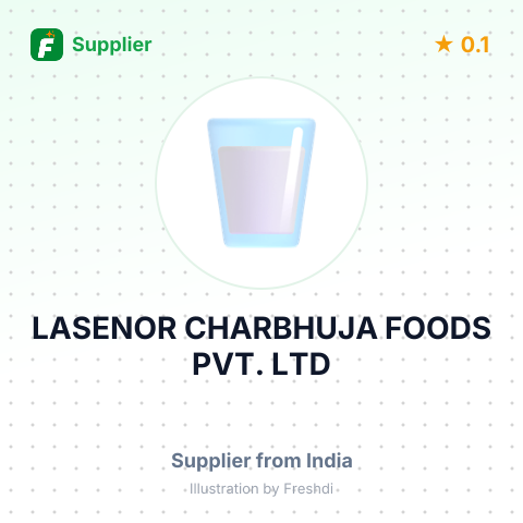 LASENOR CHARBHUJA FOODS PVT. LTD – summary card, no photo uploaded yet