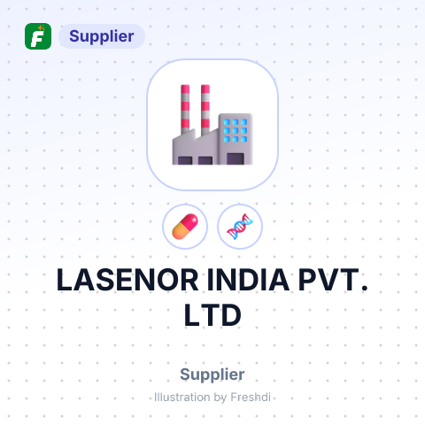 LASENOR INDIA PVT. LTD – summary card, no photo uploaded yet