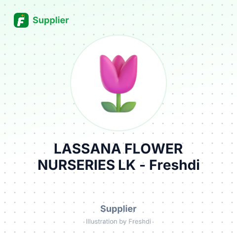 LASSANA FLOWER NURSERIES LK – summary card, no photo uploaded yet