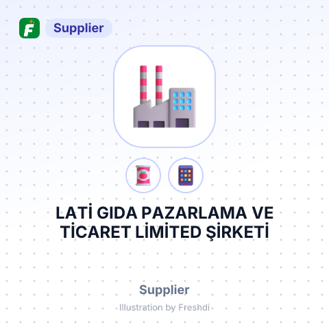 LATİ GIDA PAZARLAMA VE TİCARET LİMİTED ŞİRKETİ – summary card, no photo uploaded yet