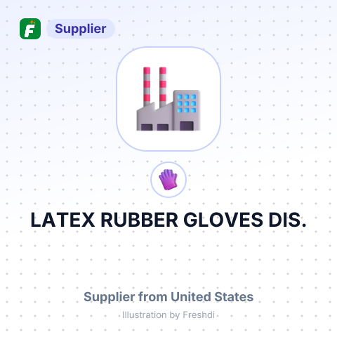 LATEX RUBBER GLOVES DIS. – summary card, no photo uploaded yet