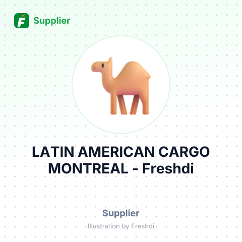 LATIN AMERICAN CARGO MONTREAL – summary card, no photo uploaded yet