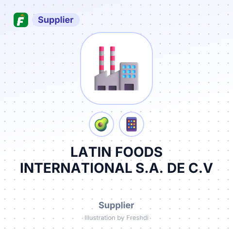 LATIN FOODS INTERNATIONAL S.A. DE C.V – summary card, no photo uploaded yet