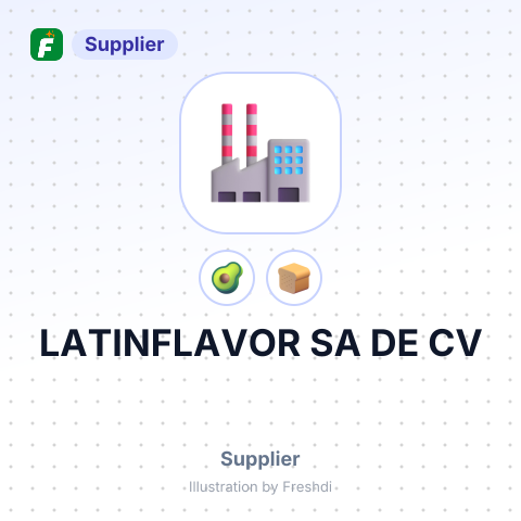 LATINFLAVOR SA DE CV – summary card, no photo uploaded yet