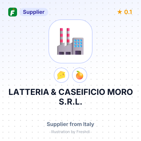 LATTERIA & CASEIFICIO MORO S.R.L. – summary card, no photo uploaded yet