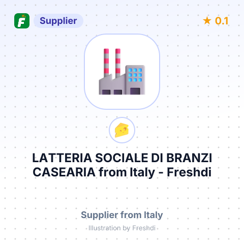 LATTERIA SOCIALE DI BRANZI CASEARIA – summary card, no photo uploaded yet