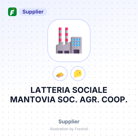 LATTERIA SOCIALE MANTOVIA SOC. AGR. COOP. – summary card, no photo uploaded yet