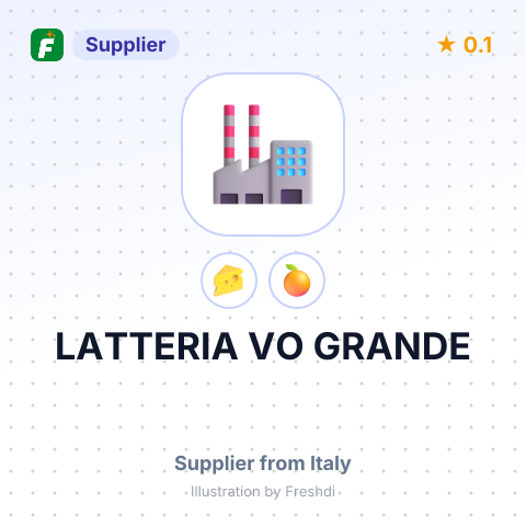 LATTERIA VO GRANDE – summary card, no photo uploaded yet