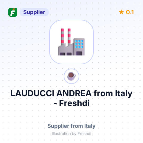 LAUDUCCI ANDREA – summary card, no photo uploaded yet
