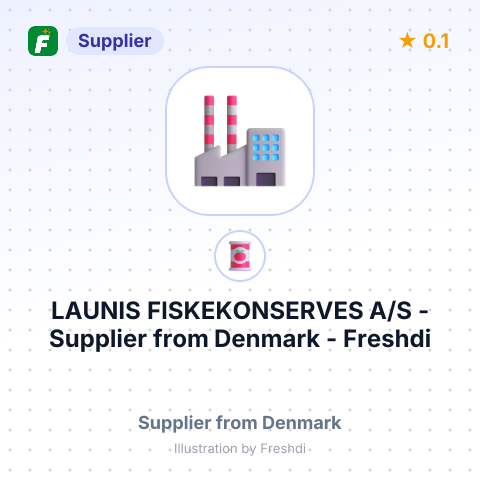 LAUNIS FISKEKONSERVES A/S – summary card, no photo uploaded yet