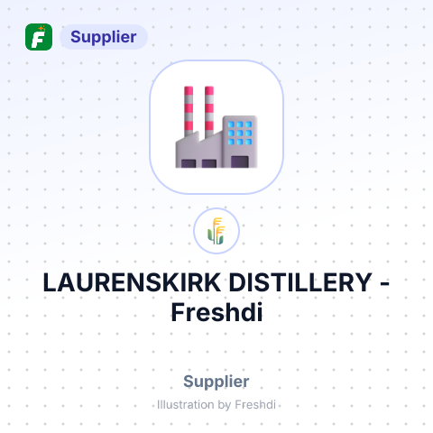 LAURENSKIRK DISTILLERY – summary card, no photo uploaded yet