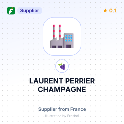LAURENT PERRIER CHAMPAGNE – summary card, no photo uploaded yet