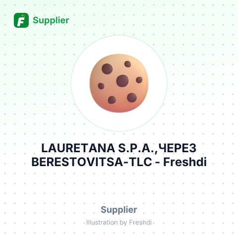 LAURETANA S.P.A.,ЧЕРЕЗ BERESTOVITSA-TLC – summary card, no photo uploaded yet