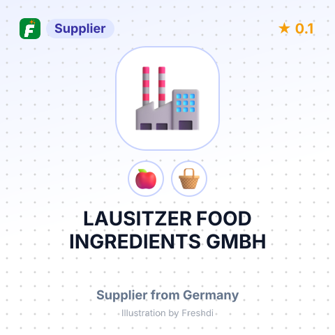 LAUSITZER FOOD INGREDIENTS GMBH – summary card, no photo uploaded yet