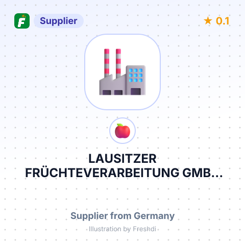 LAUSITZER FRÜCHTEVERARBEITUNG GMBH – summary card, no photo uploaded yet