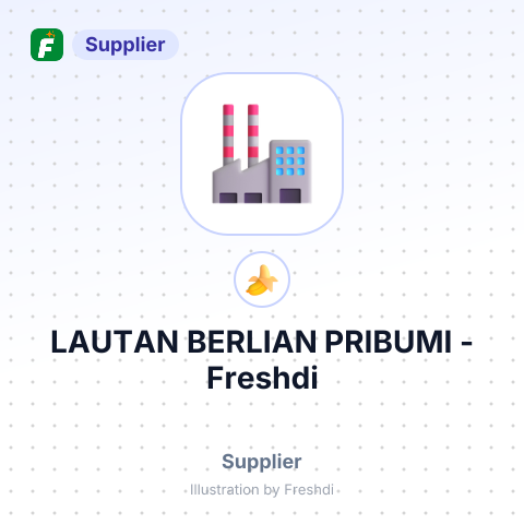 LAUTAN BERLIAN PRIBUMI – summary card, no photo uploaded yet