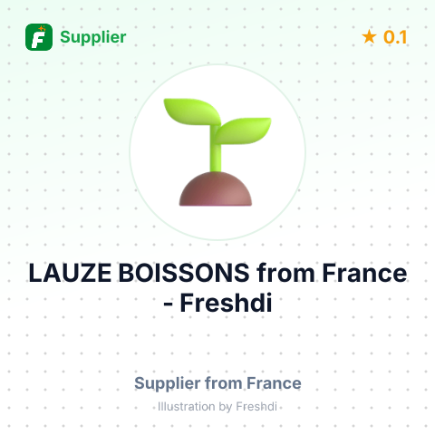 LAUZE BOISSONS – summary card, no photo uploaded yet