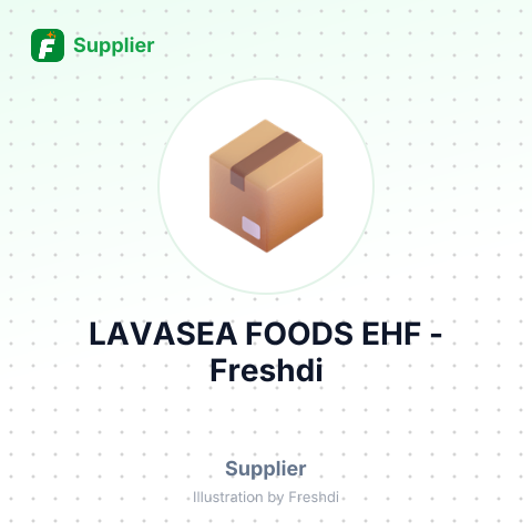 LAVASEA FOODS EHF – summary card, no photo uploaded yet