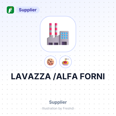 LAVAZZA /ALFA FORNI – summary card, no photo uploaded yet