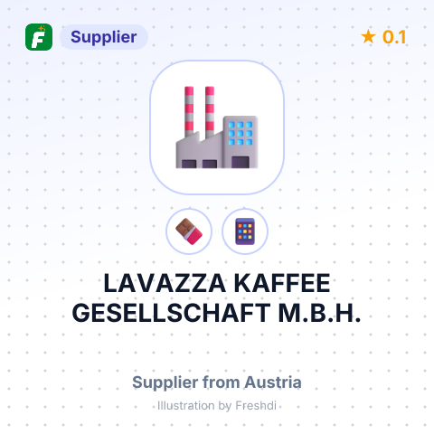 LAVAZZA KAFFEE GESELLSCHAFT M.B.H. – summary card, no photo uploaded yet