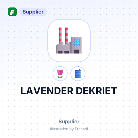 LAVENDER DEKRIET – summary card, no photo uploaded yet