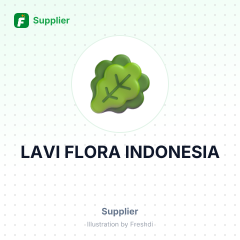 LAVI FLORA INDONESIA – summary card, no photo uploaded yet