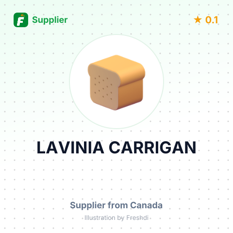 LAVINIA CARRIGAN – summary card, no photo uploaded yet