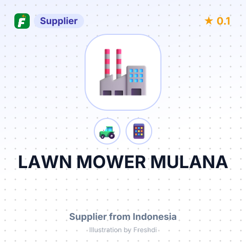 LAWN MOWER MULANA – summary card, no photo uploaded yet