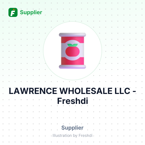 LAWRENCE WHOLESALE LLC – summary card, no photo uploaded yet