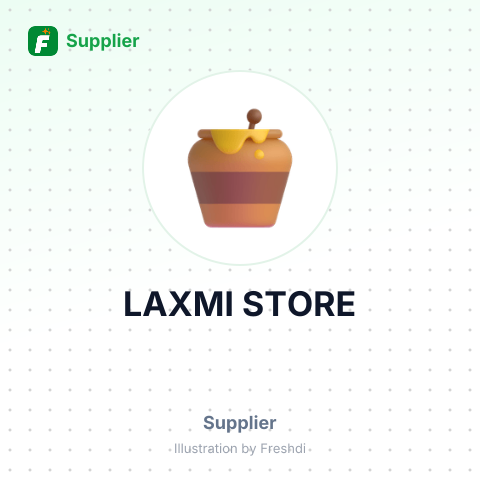 LAXMI STORE – summary card, no photo uploaded yet